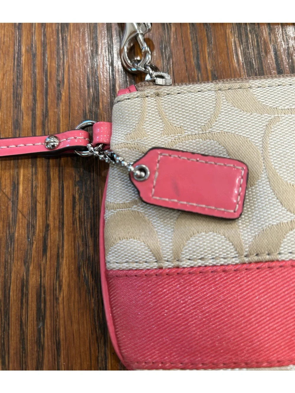 Coach three wristlets